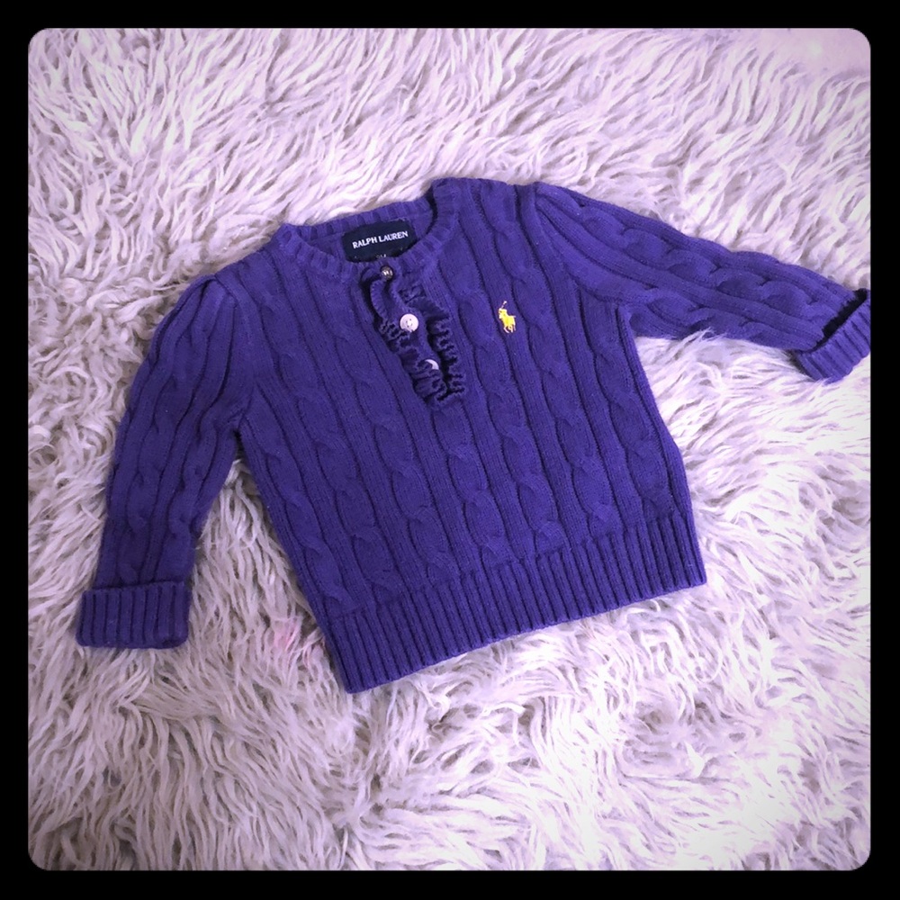 Ralph Lauren sweater size 9 months